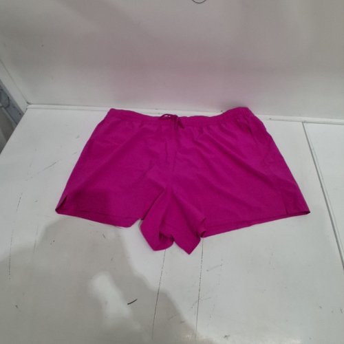 WOMEN'S ATHLETIC WORKS DRI-MORE ATHLETIC SHORTS - EXTRA LARGE - PINK image 2