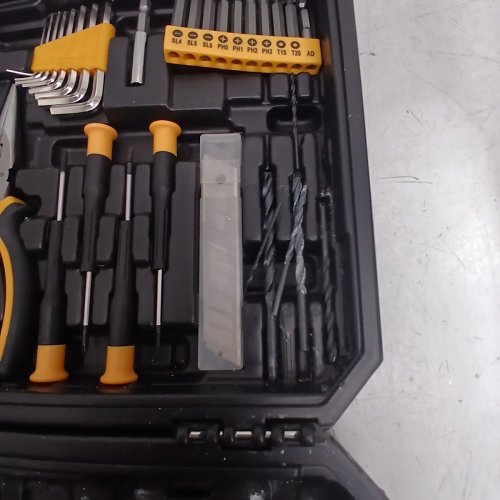 125PC DEKO MULTI-PURPOSE TOOL KIT - BLACK / ORANGE image 3