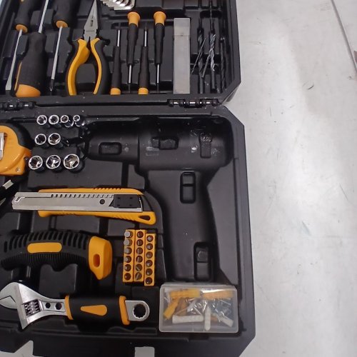 125PC DEKO MULTI-PURPOSE TOOL KIT - BLACK / ORANGE image 4
