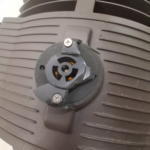 HYLELE OUTDOOR LED AREA LIGHT - 60000LM - 21.5"X12.5" - BLACK (MODEL: HY-ZC-A01-400W-PH) image 2
