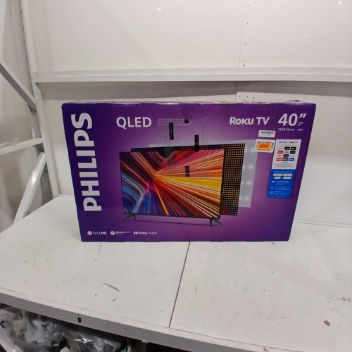PHILIPS 7600 SERIES FHD QLED FULLHD 1080P ROKU TV - 40" - BLACK (MODEL: 40PQF7676/F6) image 10