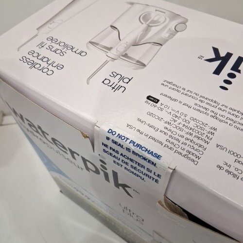 WATERPIK ULTRA PLUS & CORDLESS ENHANCE WATER FLOSSER COMBO PACK - WHITE (MODEL: 2702338) image 4