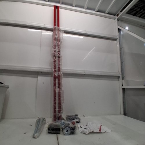 OKSTENCK TRANSVERSE ENGINE SUPPORT BAR - 1100LBS MAX - RED image 3