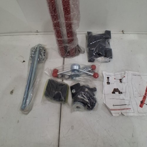 OKSTENCK TRANSVERSE ENGINE SUPPORT BAR - 1100LBS MAX - RED image 4