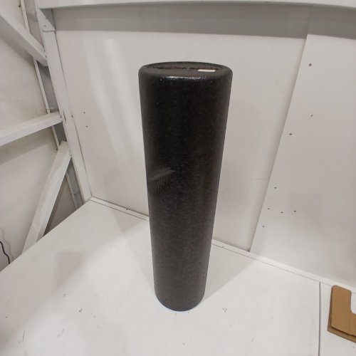 AMAZONBASICS HIGH-DENSITY ROUND FOAM ROLLER FOR YOGA & EXERCISE- BLACK- (MODEL:‎PS-2116-FOAM-18X6-BLACK) image 2