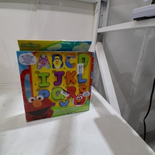 27PC SESAME STREET ELMO'S LEARNING LETTERS BUS ACTIVITY BOARD - RED/ASSORTED COLORS image 2