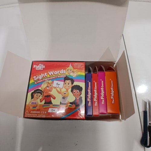THE FIDGET GAME SIGHT WORDS HIGH-FREQUENCY READING GAME - FOR PRE-K TO GRADE 3 image 2