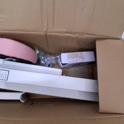 MERACH SQUAT ASSIST TRAINER RIDER MACHINE - 243 LBS CAPACITY - PINK/WHITE (MODEL: MR-R07) image 4