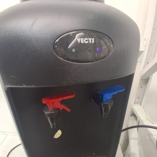 VECYS TOP LOADING WATER DISPENSER HOT AND COLD TEMPERATURE - 33.46" X 11" X 11.8" - BLACK ( MODEL: BY557-2) image 2