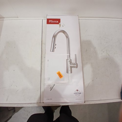 PFISTER FULLERTON 1-HANDLE PULL-DOWN KITCHEN FAUCET - POLISHED CHROME (MODEL: F-529-7FTC) image 6
