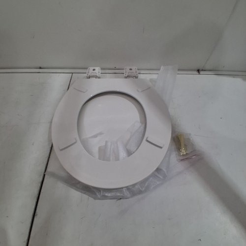 CENTOCO ROUND CENTOCORE MOLDED HEAVY DUTY TOILET SEAT - 17" - WHITE (MODEL: DS700-001) image 3