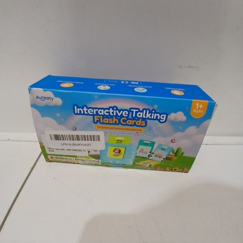 AULLSATY INTERACTIVE TALKING FLASH CARD READER - TURQUOISE image 3