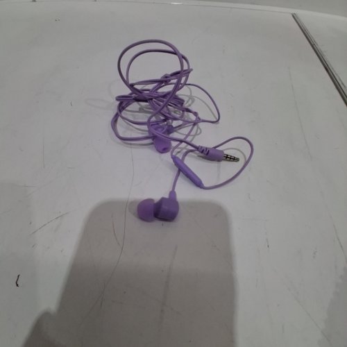 ONN WIRED EARBUDS WITH MICROPHONE - PURPLE image 2