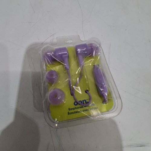ONN WIRED EARBUDS WITH MICROPHONE - PURPLE image 5