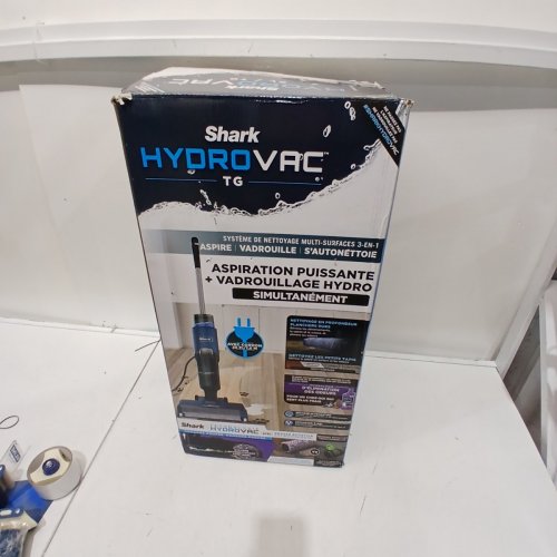 SHARK HYDROVAC XL 3-IN-1 CORDED SELF-CLEANING VACUUM & MOP SYSTEM - BLUE (MODEL: WD101C) image 5