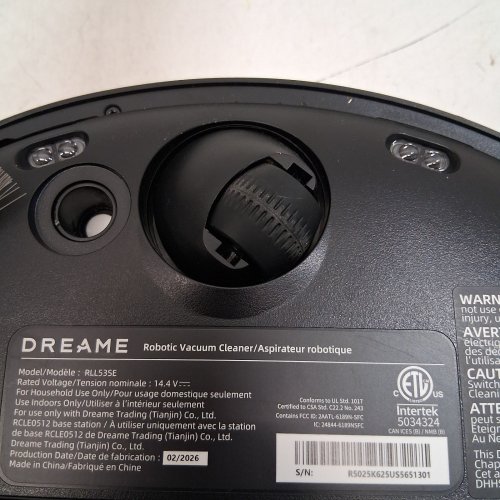 DREAME L40 ULTRA GEN 2 ROBOT VACUUM AND MOP - 25,000PA SUCTION, VOICE & APP CONTROL - BLACK - (MODEL: RLL53SE) image 16