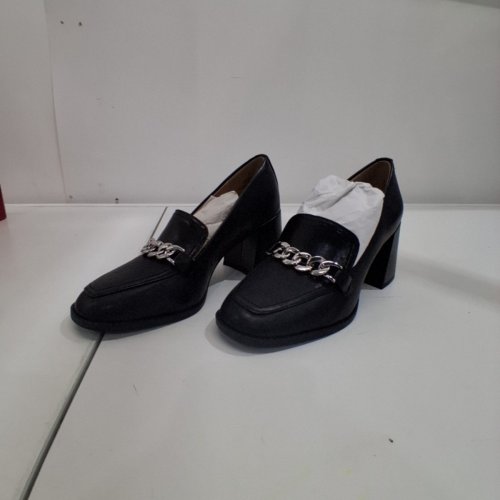 WOMEN'S KATIE & KELLY TWEED PUMP SHOES - 6.5M - BLACK (STYLE: KK-TONNIA) image 3