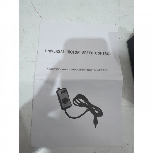 QWORK VARIABLE SPEED CONTROLLER FOR ROUTER FAN ELECTRIC MOTOR - AC 120 V, 15A (MODEL: QS33971) image 2
