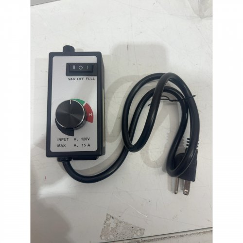 QWORK VARIABLE SPEED CONTROLLER FOR ROUTER FAN ELECTRIC MOTOR - AC 120 V, 15A (MODEL: QS33971) image 3