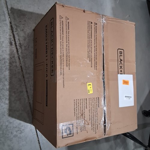 BLACK + DECKER DIGITAL MICROWAVE OVEN - 1.1 CUFT - 900W - BLACK/SILVER - (MODEL: EM031MB11-P) image 5