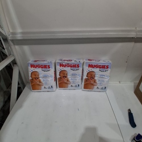 192PK HUGGIES SNUG AND DRY DISPOSABLE DIAPERS - SIZE 1 - DISNEY MICKEY MOUSE image 2