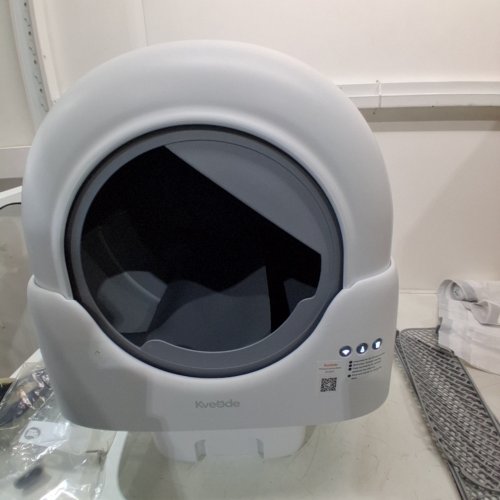 MULTI-CAT SELF CLEANING LITTER BOX WITH ODOR CONTROL & AUTO CLEAN - WHITE image 3