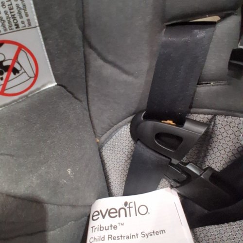 EVENFLO TRIBUTE LX CONVERTIBLE CAR SEAT - 40LBS CAP - GREY (MODEL: 38111190C) image 4