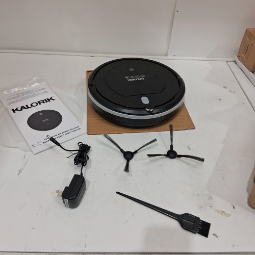 KALORIK ROBOT VACUUM WITH IONIC AIR PURIFIER & REMOTE CONTROL - BLACK (MODEL: M544D) image 3