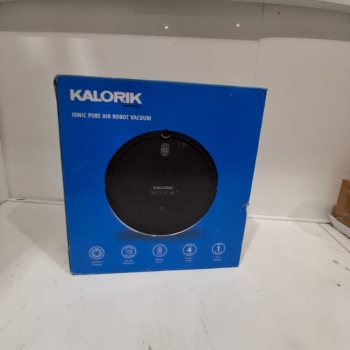KALORIK ROBOT VACUUM WITH IONIC AIR PURIFIER & REMOTE CONTROL - BLACK (MODEL: M544D) image 6