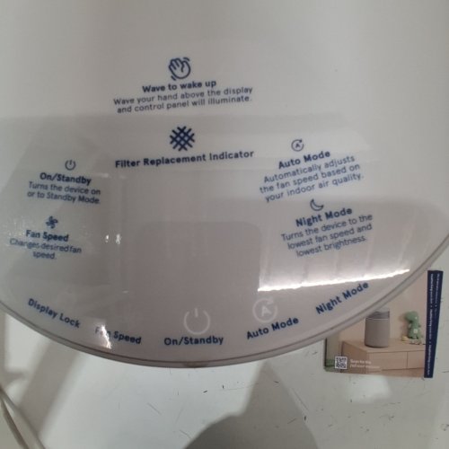 BLUEAIR BLUE SIGNATURE SP11 LIGHT AIR PURIFIER - 120V - 24W - 1190 SQ. FT - GRAY (MODEL: 4512311000) image 2