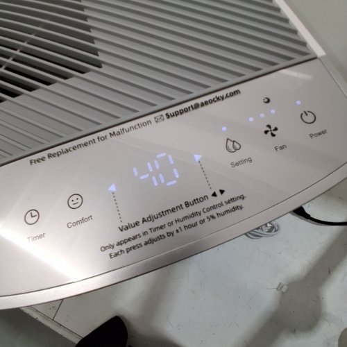 AEOCKY LEO-LITE SERIES ENERGY STAR DEHUMIDIFIER - 5000SQ.FT - WHITE (MODEL: LEO-LITE) image 2