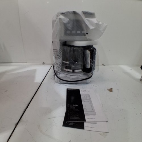 CHEFMAN PROGRAMMABLE COFFEE MAKER WITH DIGITAL DISPLAY & AUTO -BREW FUNCTION - 12-CUP - STAINLESS STEEL (MODEL: RJ14-12-SQ)) image 2