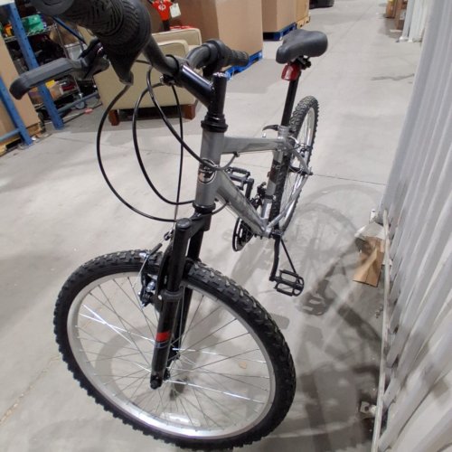 HUFFY ROCK CREEK MOUNTAIN BIKE FITS RIDERS 58-70" - 24" - GREY (MODEL: 54302C) image 7