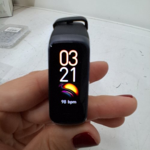 MAYUFIT SMART WATCH FITNESS TRACKER WITH 1.10'' AMOLED COLOR TOUCH SCREEN - BLACK image 2
