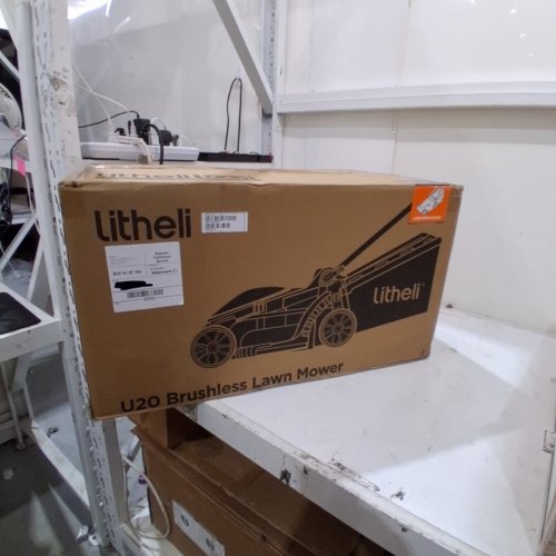 LITHELI CORDLESS BRUSHLESS LAWN MOWER - 20V, 13" - WHITE/BLACK - (MODEL: EGT010159) image 2