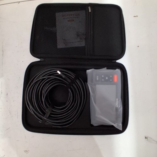 DEPSTECH DUAL LENS INDUSTRIAL ENDOSCOPE INSPECTION CAMERA - 1080P HD, 7.9MM, IP67 WATERPROOF, 5" LCD SCREEN, 16.5FT SEMI-RIGID CABLE, 32GB TF CARD - BLACK (MODEL: DS520) image 4
