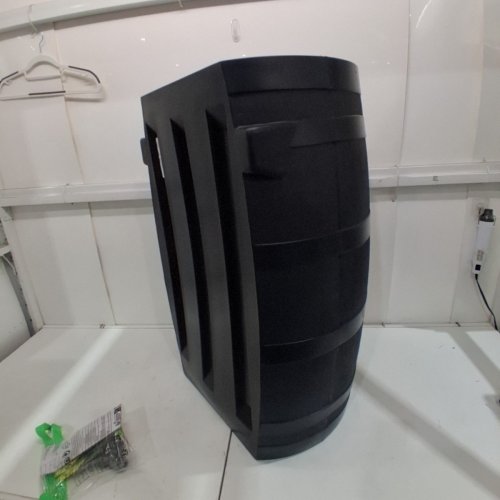 RTS HOME ACCENTS 50 GALLON ECO FLAT BACK RAIN BARREL - BLACK image 8