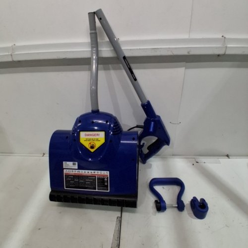SNOW JOE CORDED ELECTRIC SNOW SHOVEL WITH LED LIGHT - 11" - 10AMP - BLUE/SILVER (MODEL: 324E) image 3