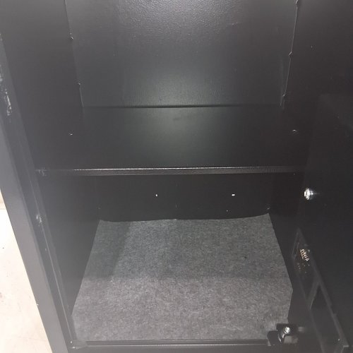 APRXUVOT ANTI-THEFT DIGITAL SECURITY SAFE BOX WITH PROGRAMMABLE KEYPAD & SPARE KEYS - 3.4CU. FT - BLACK (MODEL: 50MD) image 4
