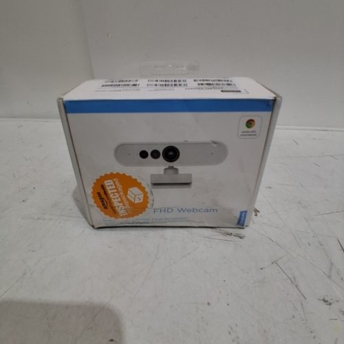 LENOVO 360° ROTATION PAN & TILT DUAL MICROPHONES WEBCAM - 1080P HD - WHITE (MODEL: FHDWC510) image 5