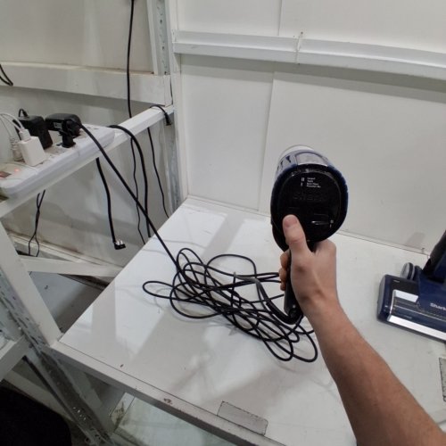 SHARK ULTRALIGHT PET PRO CORDED STICK/HANDHELD VACUUM WITH POWERFINS AND SELF-CLEANING BRUSHROLL - 120V - BLUE (MODEL: HZ600C) image 2