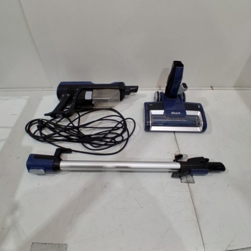 SHARK ULTRALIGHT PET PRO CORDED STICK/HANDHELD VACUUM WITH POWERFINS AND SELF-CLEANING BRUSHROLL - 120V - BLUE (MODEL: HZ600C) image 3
