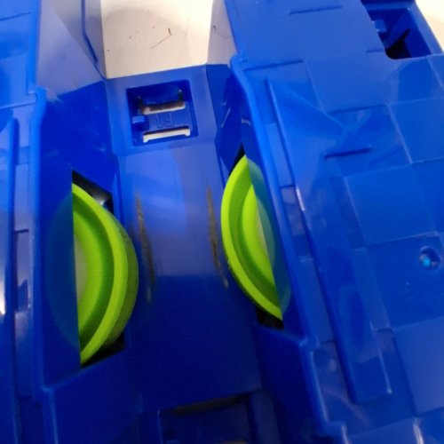 HOT WHEELS STUNT TRACKS MID-AIR CRASH TRACK SET - 25" - MULTICOLOR image 6