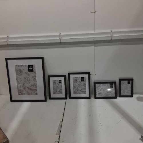 5PC GALLERY PHOTO FRAMES - (ITEM: 65148) image 3