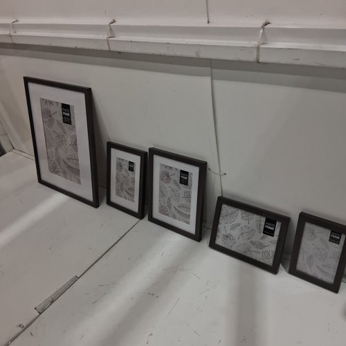 5PC GALLERY PHOTO FRAMES - (ITEM: 65148) image 4