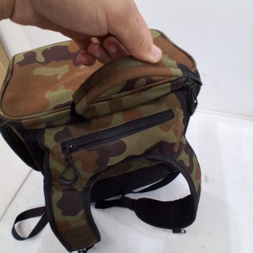 5PC GATRIAL WATERPROOF FISHING BACKPACK WITH TACKLE STORAGE BOXES BACKPACK - 15" X 8.5" X 16" - CAMOUFLAGE (MODEL:2450) image 5