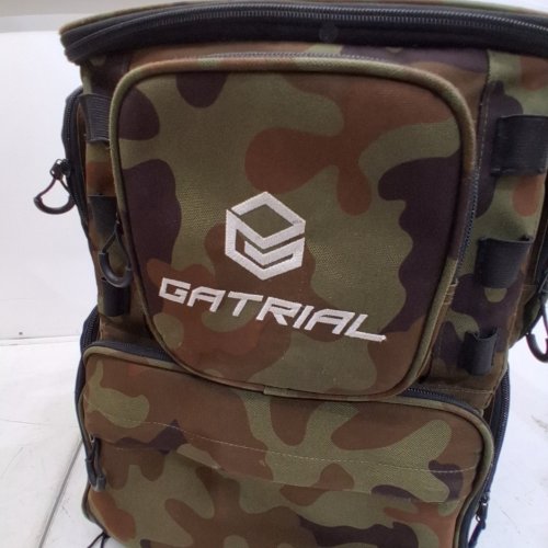5PC GATRIAL WATERPROOF FISHING BACKPACK WITH TACKLE STORAGE BOXES BACKPACK - 15" X 8.5" X 16" - CAMOUFLAGE (MODEL:2450) image 6