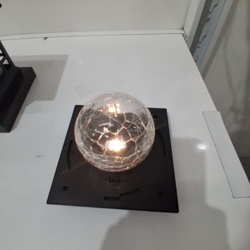 2PK AEFRELEOHT SOLAR POST CAP LIGHTS - BLACK- (MODEL: SL1688-2) image 2