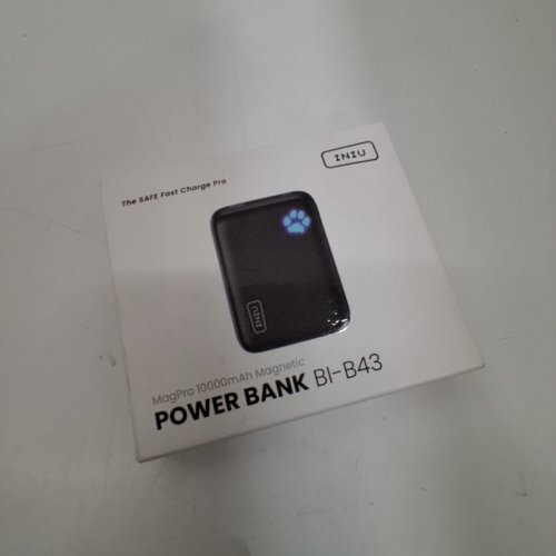 INIU MAGPRO MAGNETIC POWER BANK - 7.5W MAX WIRELESS, 20W MAX WIRED - 10000MAH - BLACK (MODEL: BI-B43) image 4