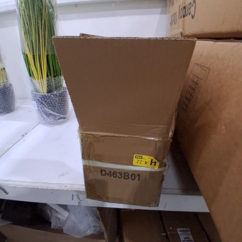 2PK VEVOR ARTIFICIAL CATTAIL REED GRASS WITH POT - 3FT - GREEN/WHITE (MODEL: D463B01) image 3